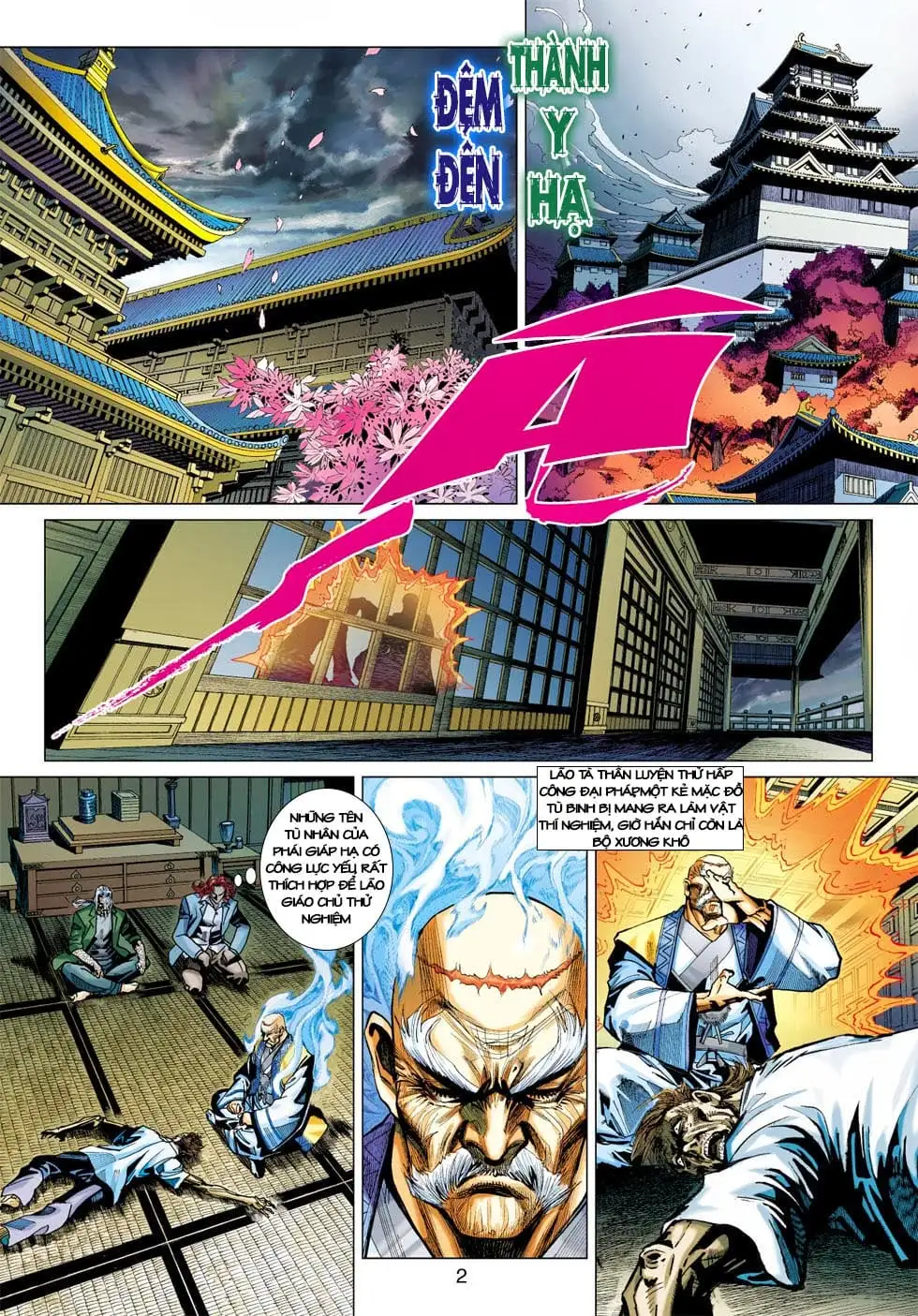 Truyện Tranh Tân Tác Long Hổ Môn trang 4