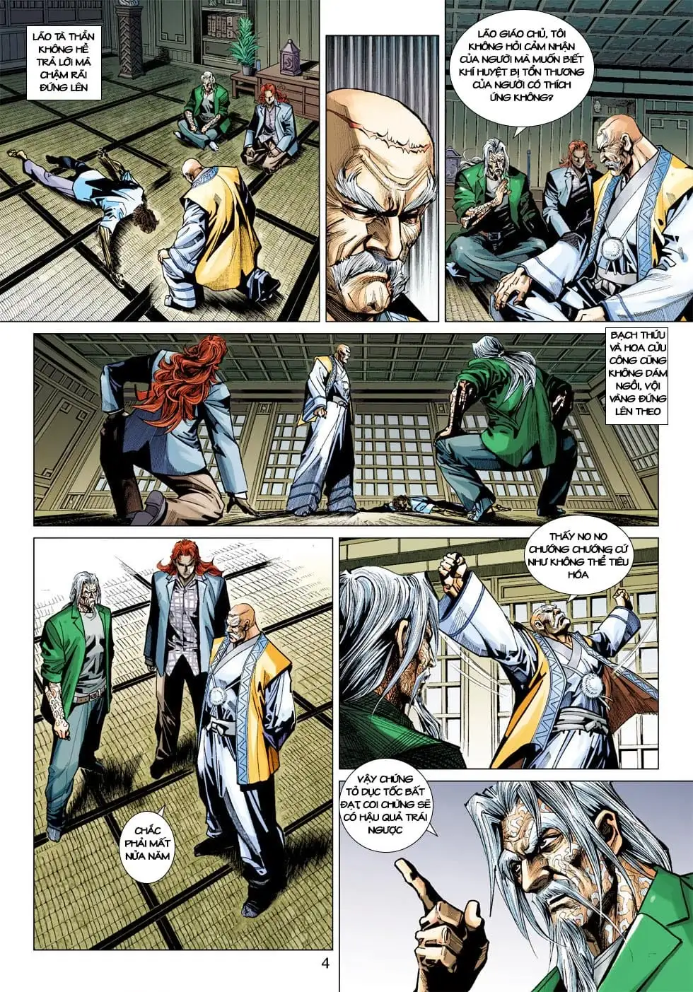 Truyện Tranh Tân Tác Long Hổ Môn trang 4