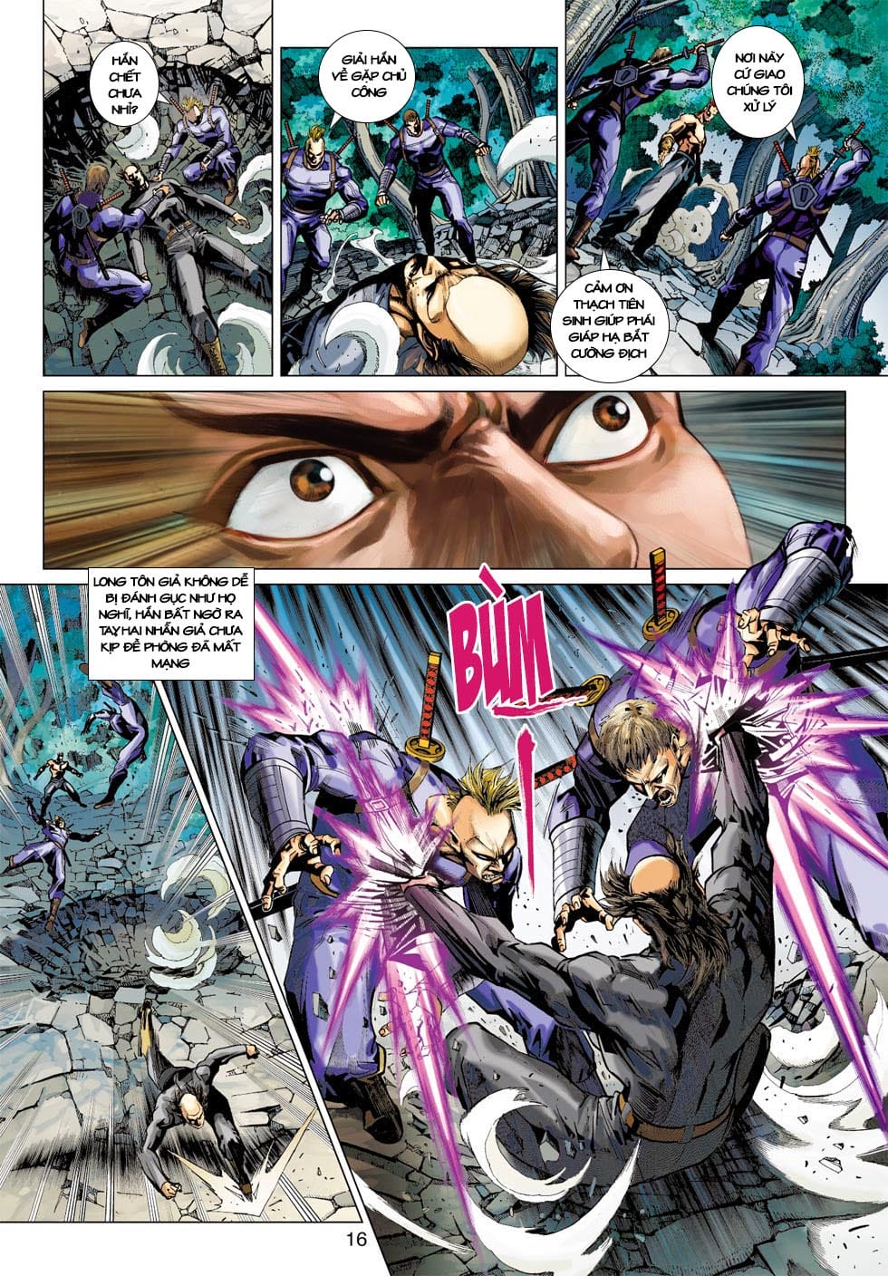 Truyện Tranh Tân Tác Long Hổ Môn trang 4