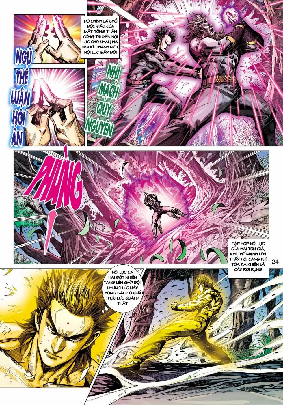 Truyện Tranh Tân Tác Long Hổ Môn trang 4