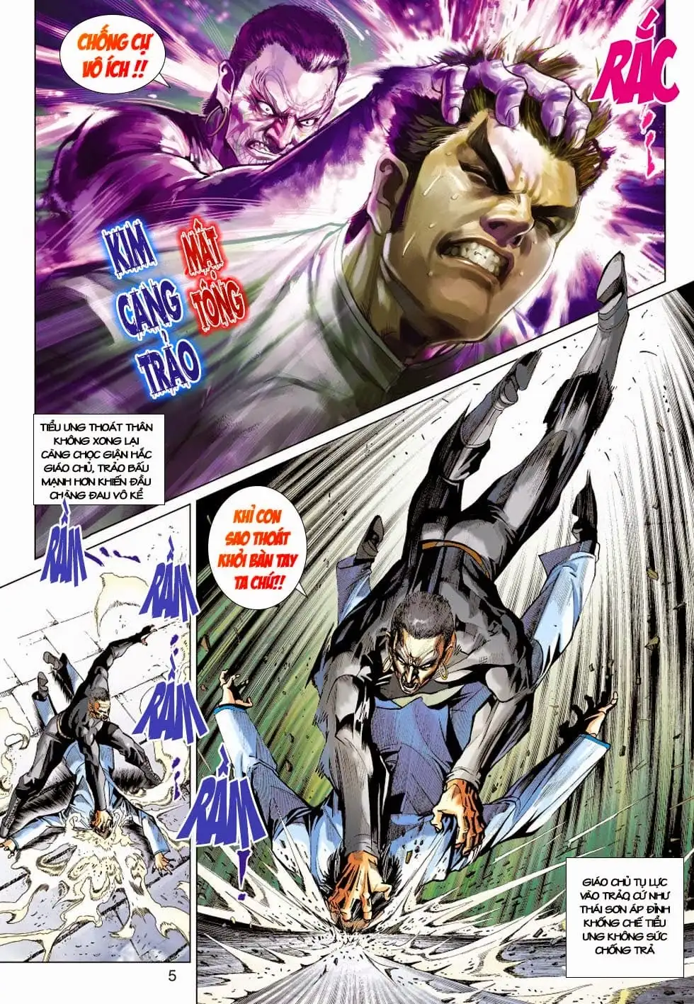 Truyện Tranh Tân Tác Long Hổ Môn trang 4