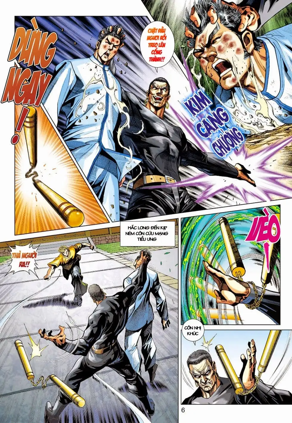 Truyện Tranh Tân Tác Long Hổ Môn trang 4