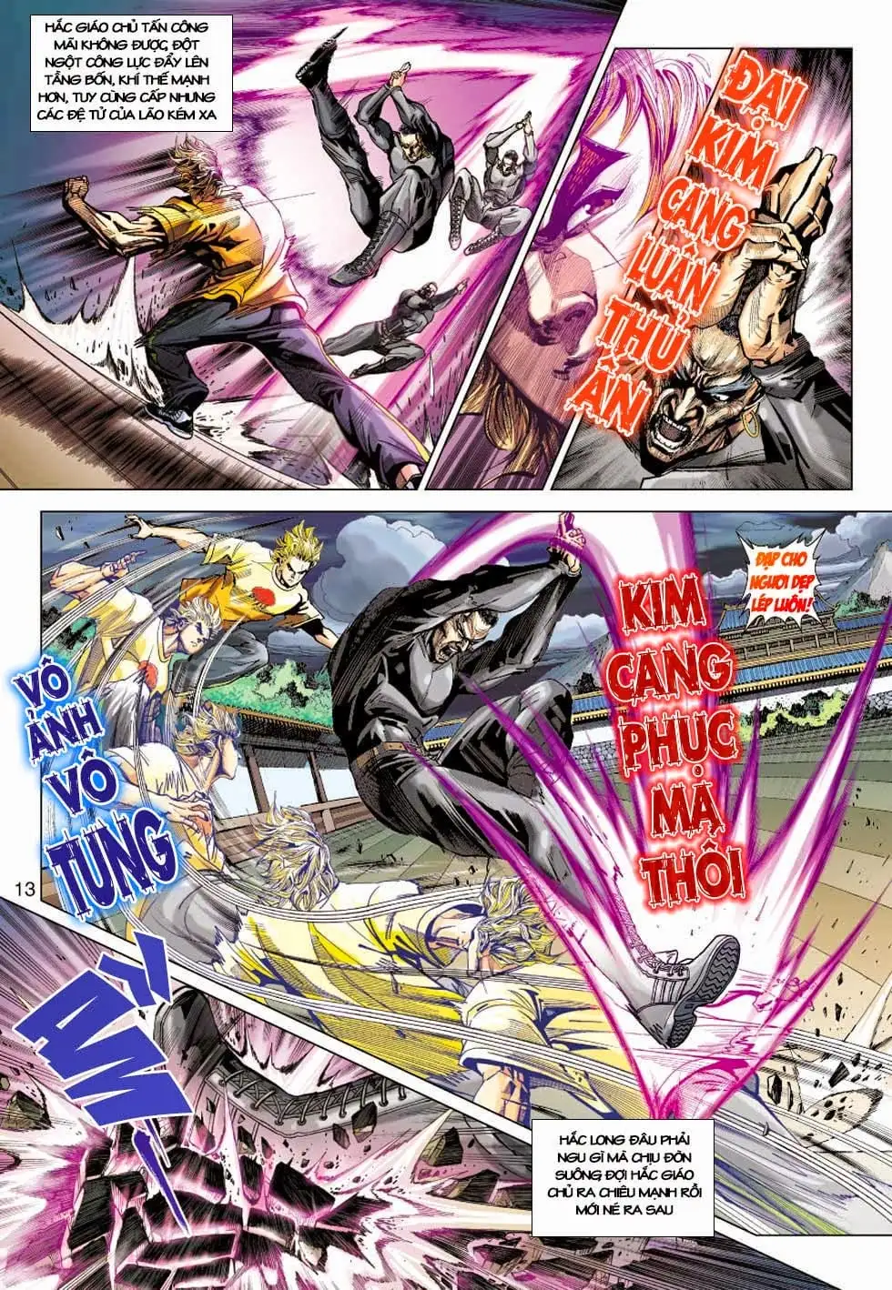 Truyện Tranh Tân Tác Long Hổ Môn trang 4