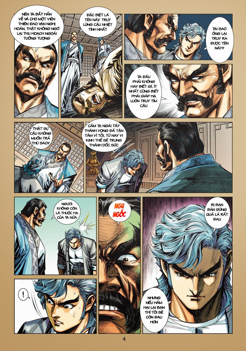 Truyện Tranh Tân Tác Long Hổ Môn trang 4