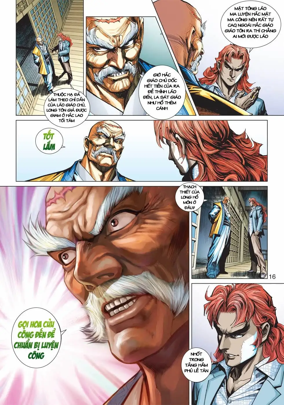 Truyện Tranh Tân Tác Long Hổ Môn trang 4