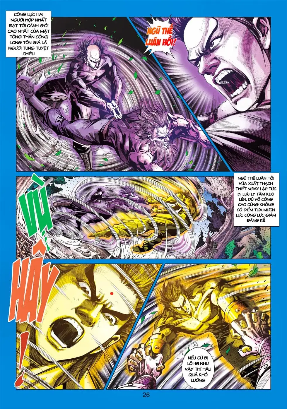 Truyện Tranh Tân Tác Long Hổ Môn trang 4