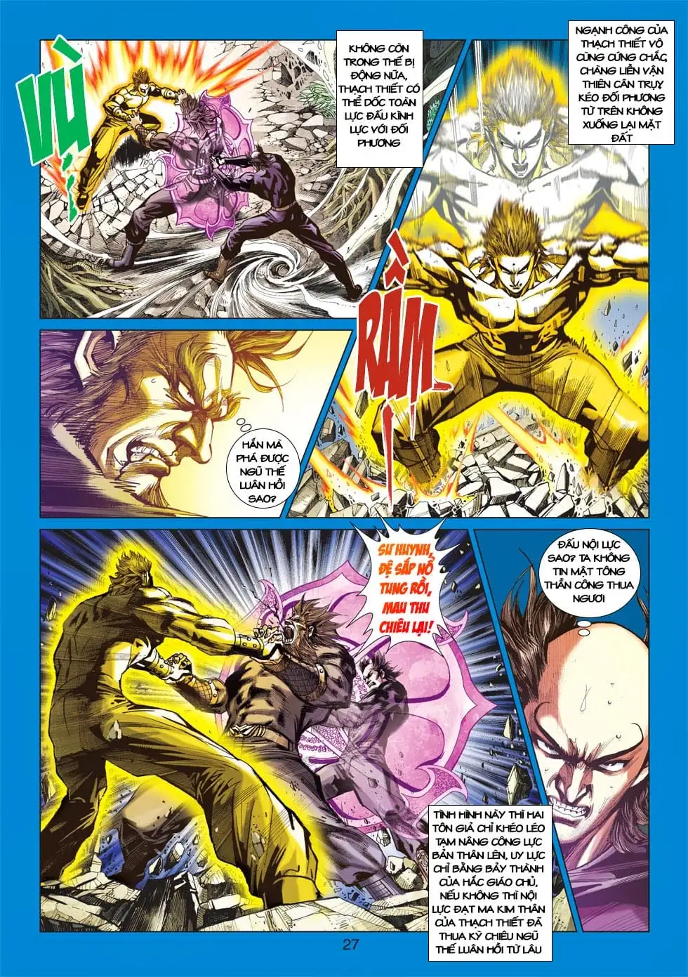 Truyện Tranh Tân Tác Long Hổ Môn trang 4