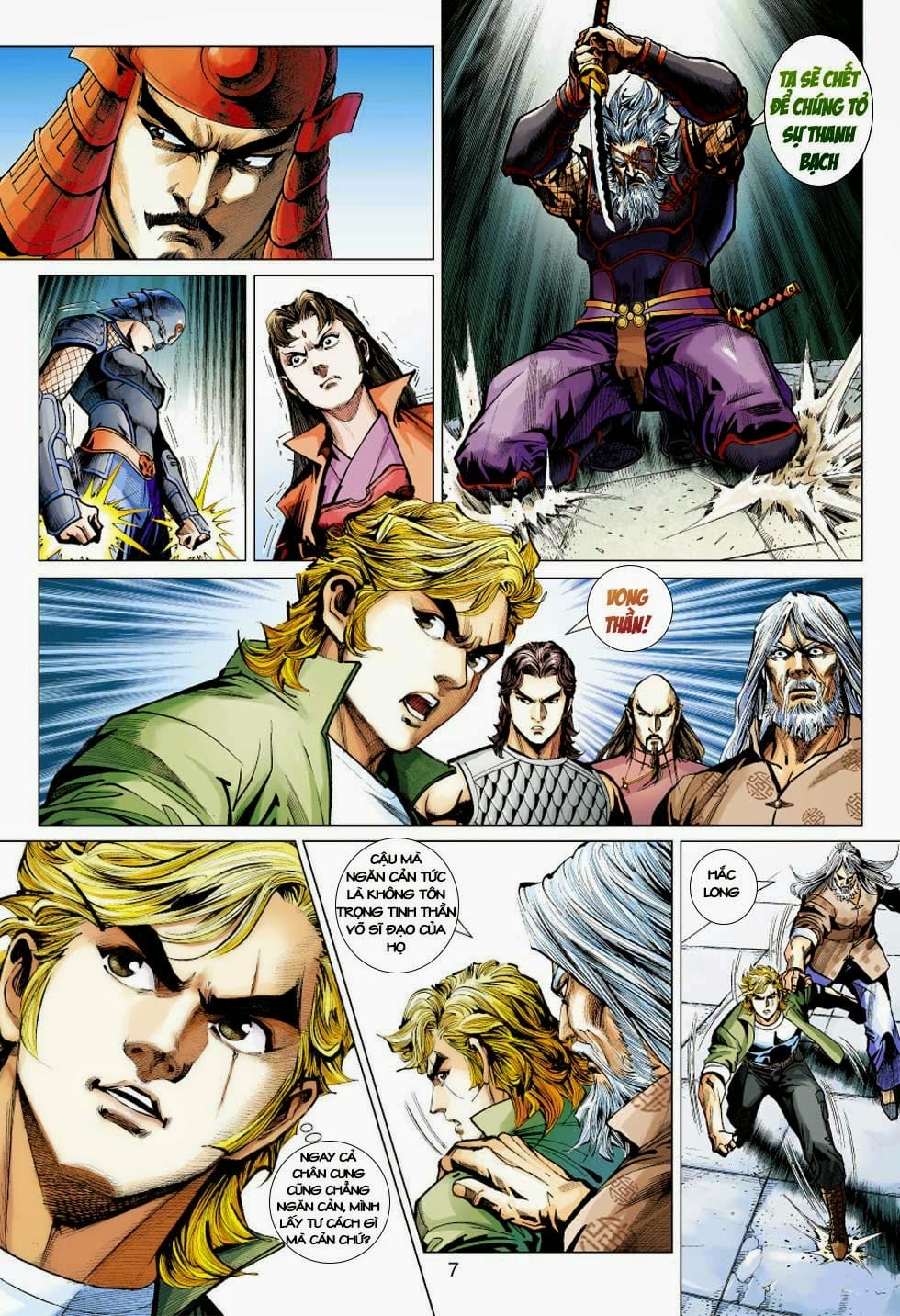 Truyện Tranh Tân Tác Long Hổ Môn trang 4