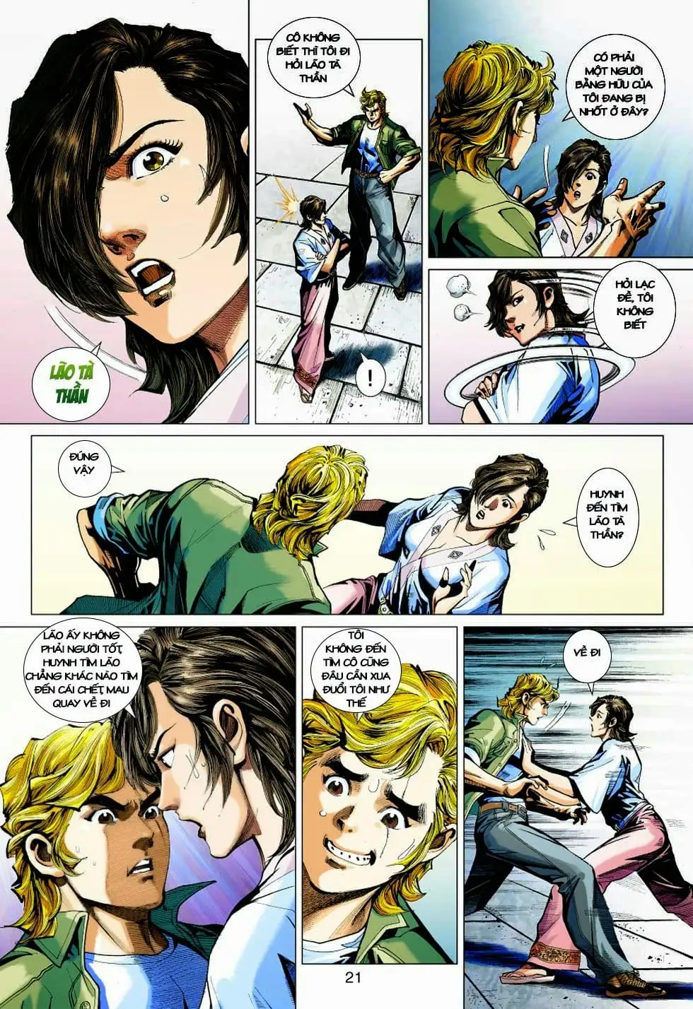 Truyện Tranh Tân Tác Long Hổ Môn trang 4