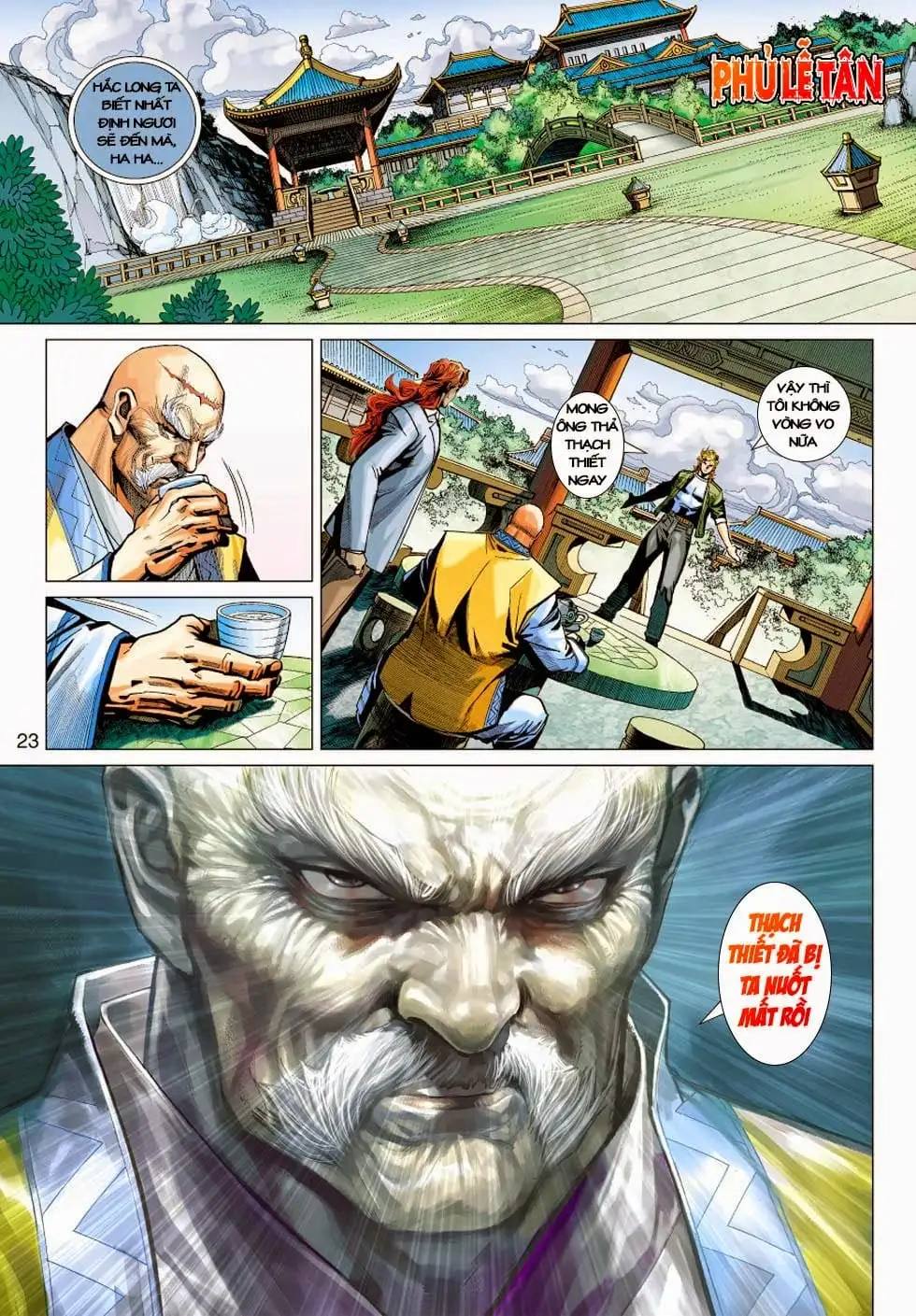 Truyện Tranh Tân Tác Long Hổ Môn trang 4
