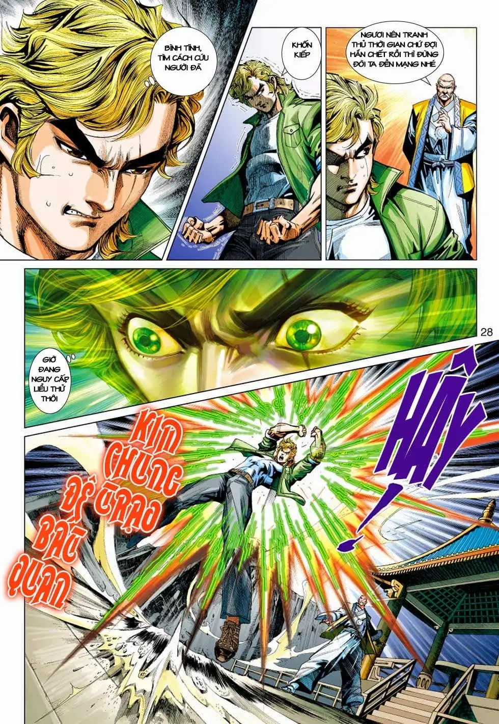 Truyện Tranh Tân Tác Long Hổ Môn trang 4