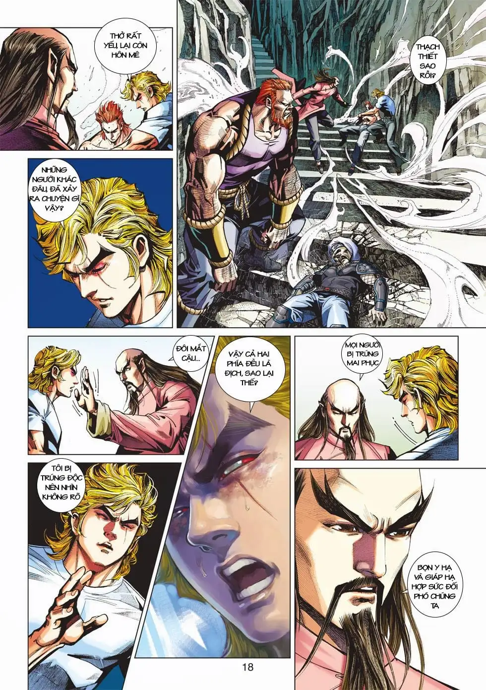 Truyện Tranh Tân Tác Long Hổ Môn trang 4