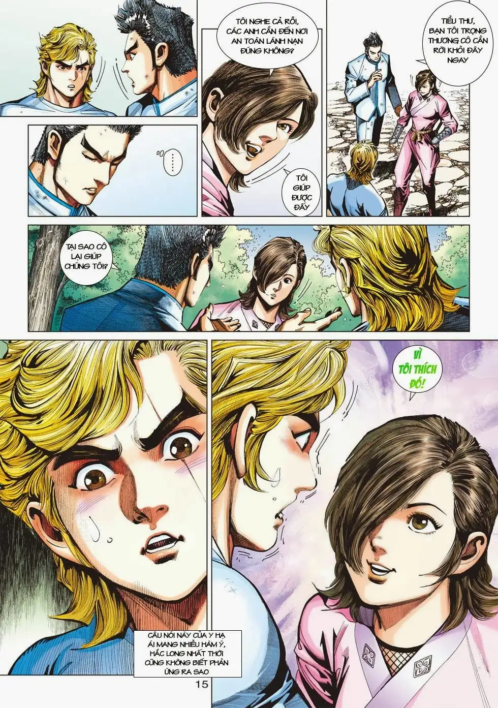 Truyện Tranh Tân Tác Long Hổ Môn trang 4