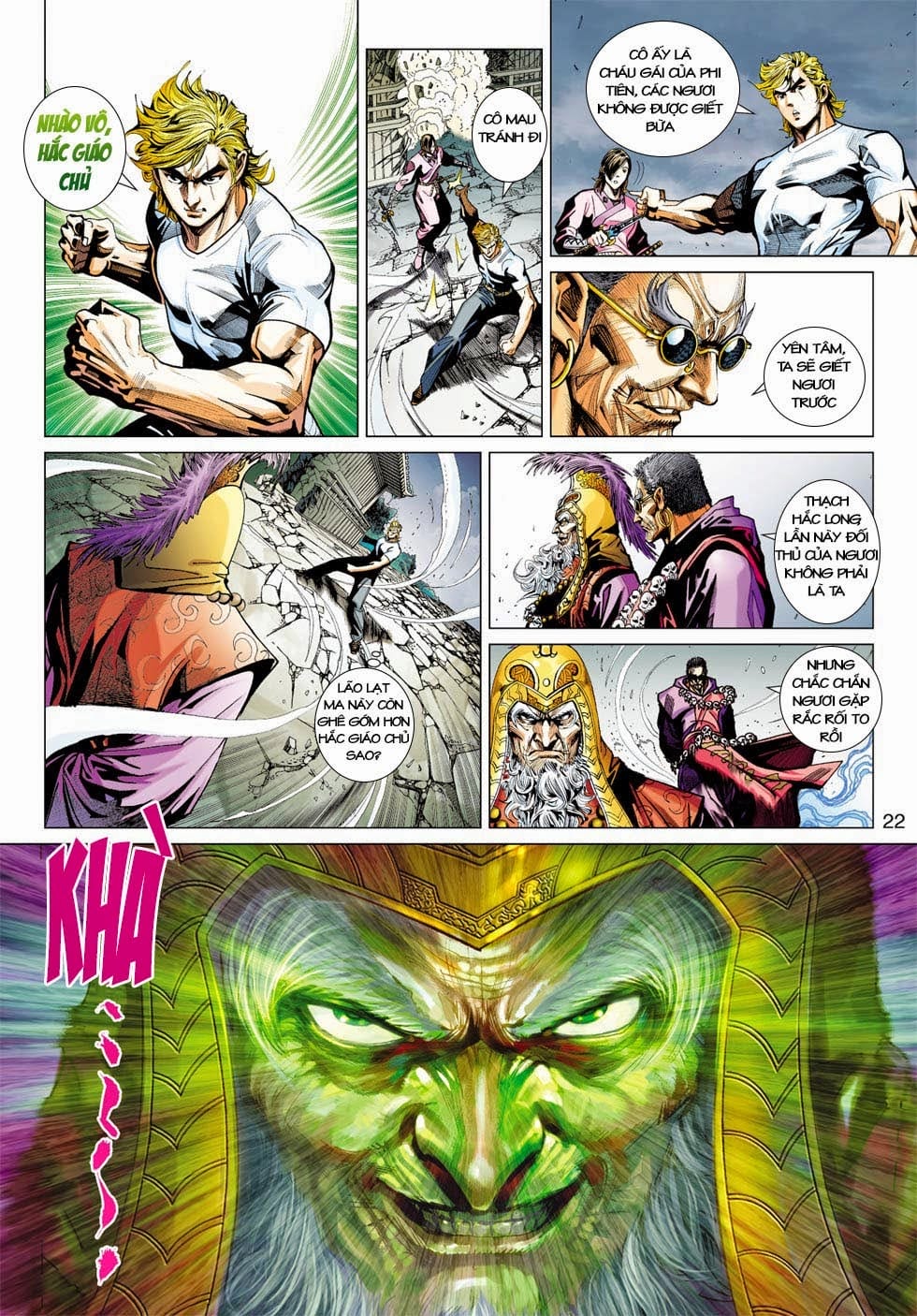 Truyện Tranh Tân Tác Long Hổ Môn trang 4