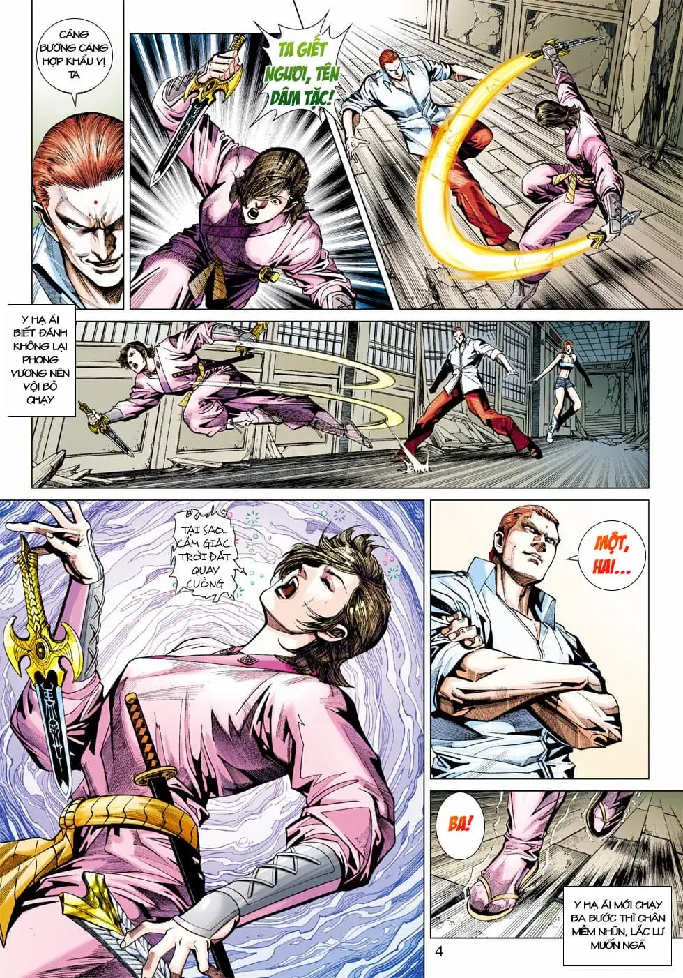 Truyện Tranh Tân Tác Long Hổ Môn trang 4