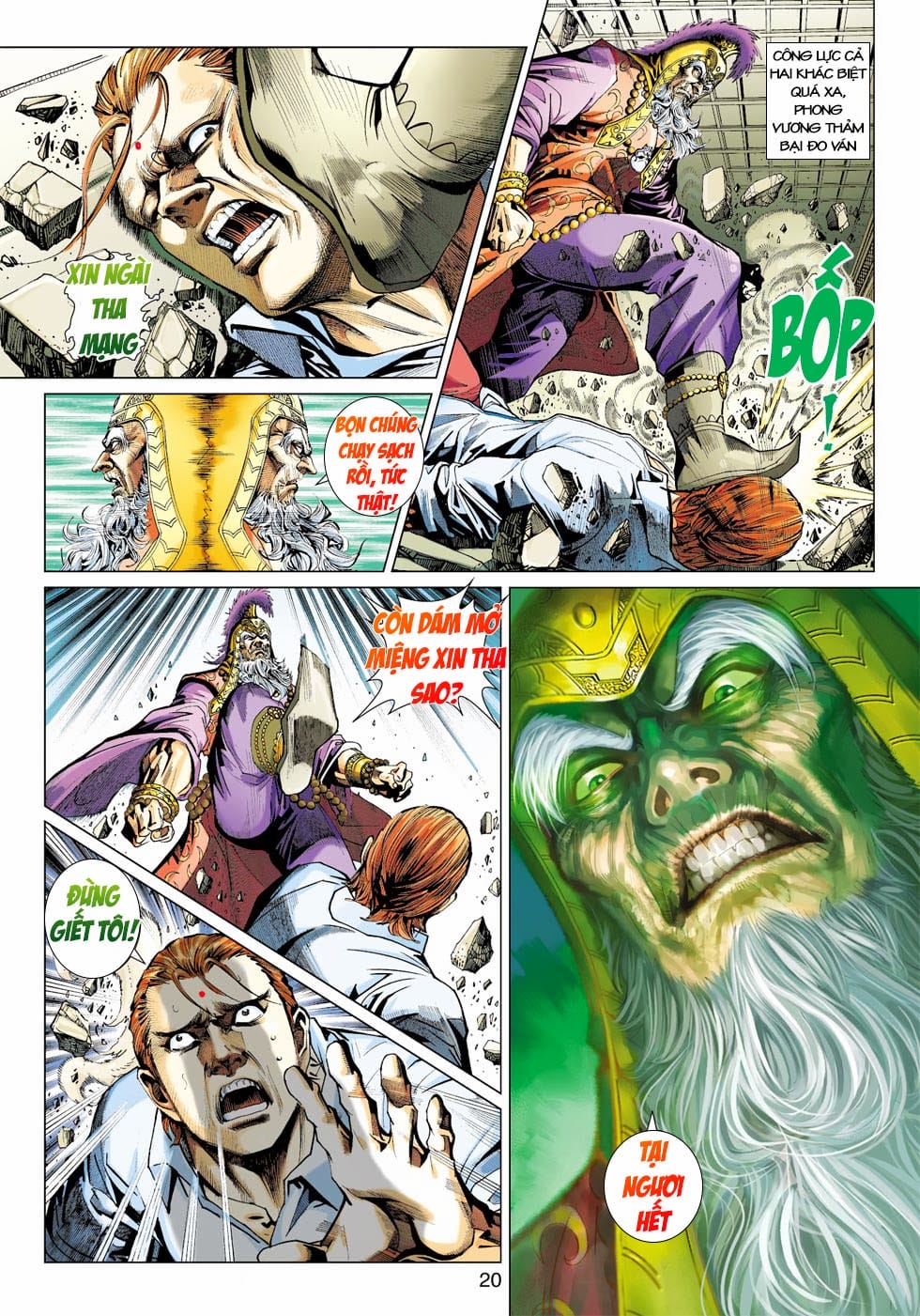 Truyện Tranh Tân Tác Long Hổ Môn trang 4