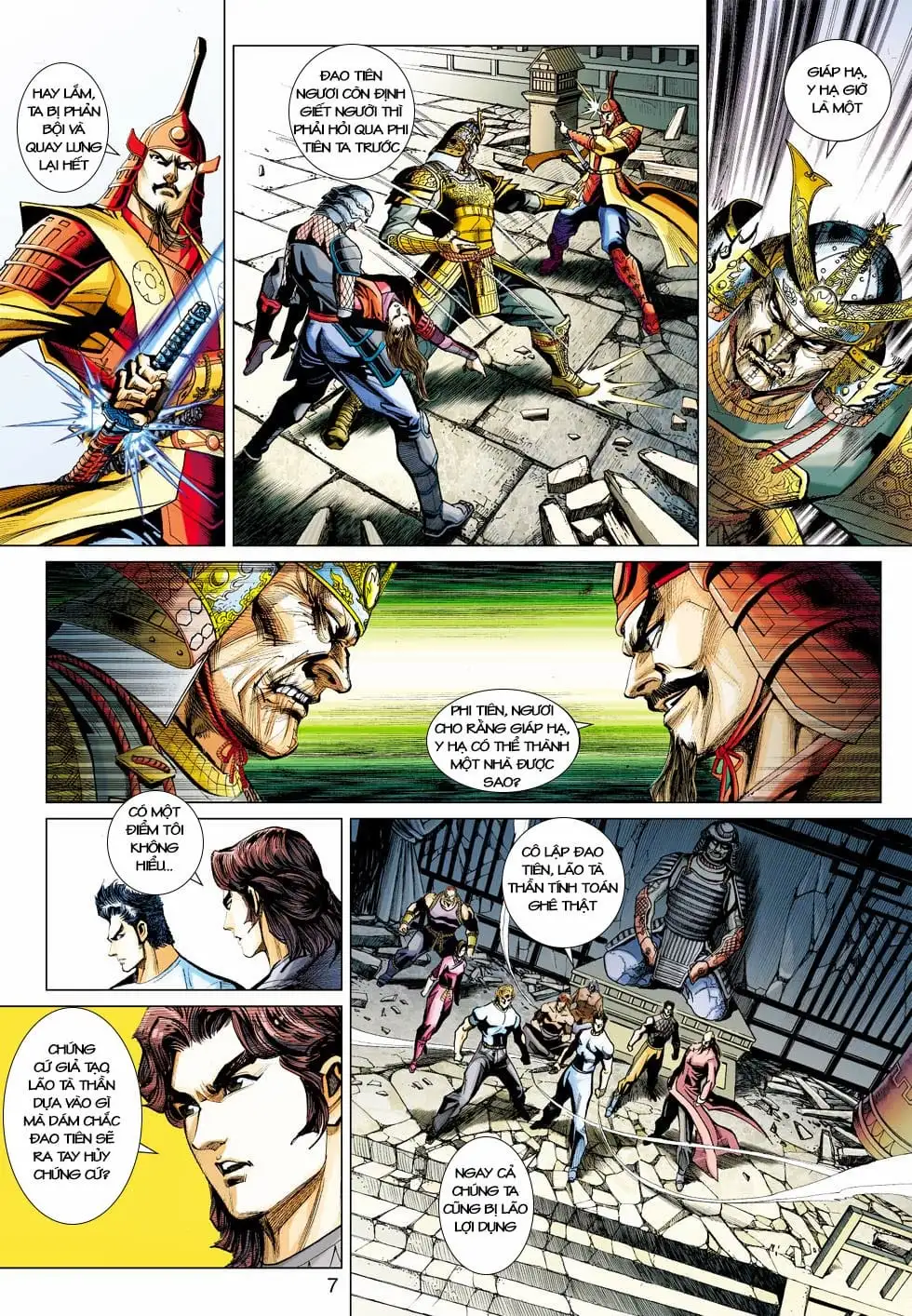 Truyện Tranh Tân Tác Long Hổ Môn trang 4