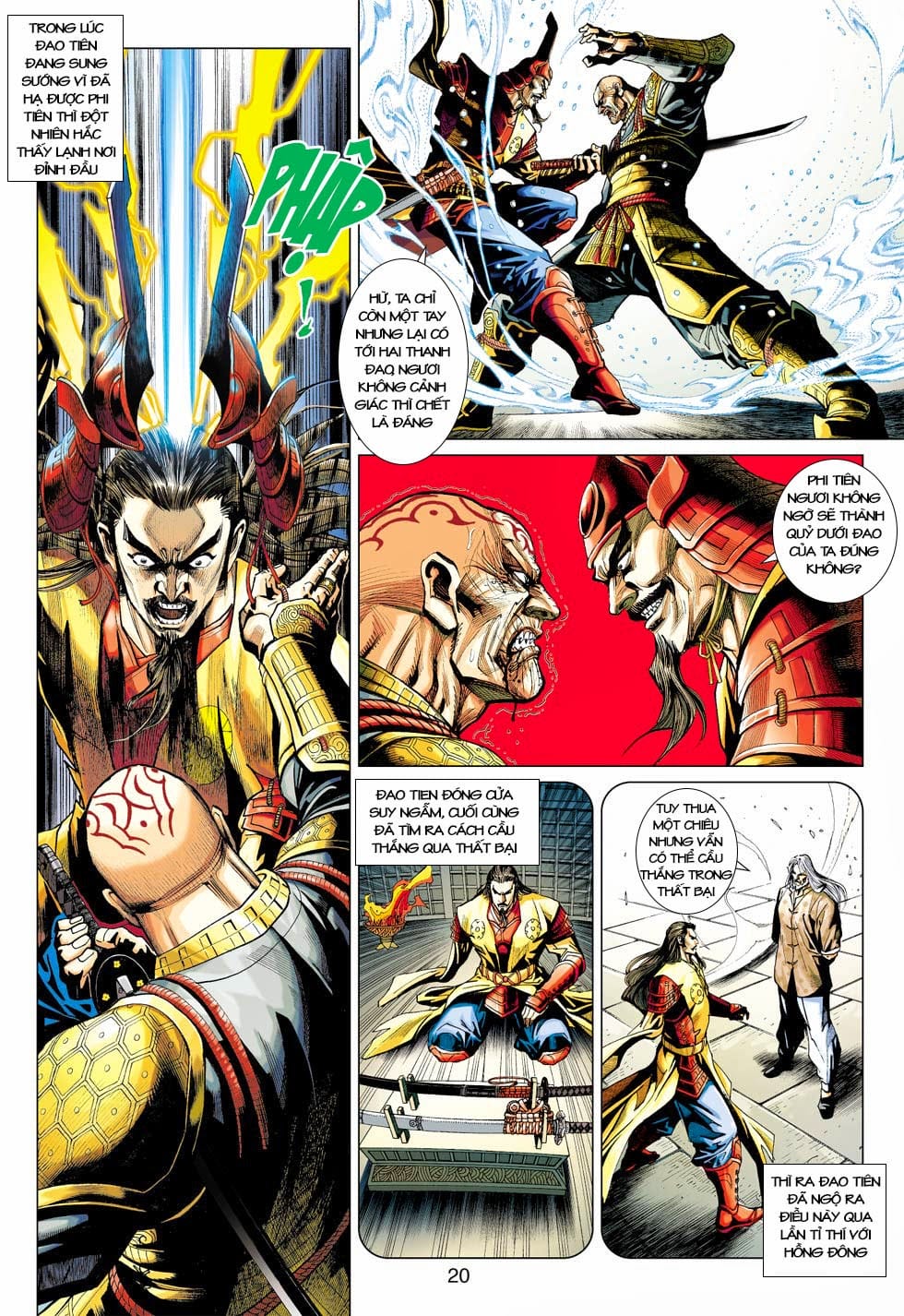 Truyện Tranh Tân Tác Long Hổ Môn trang 4