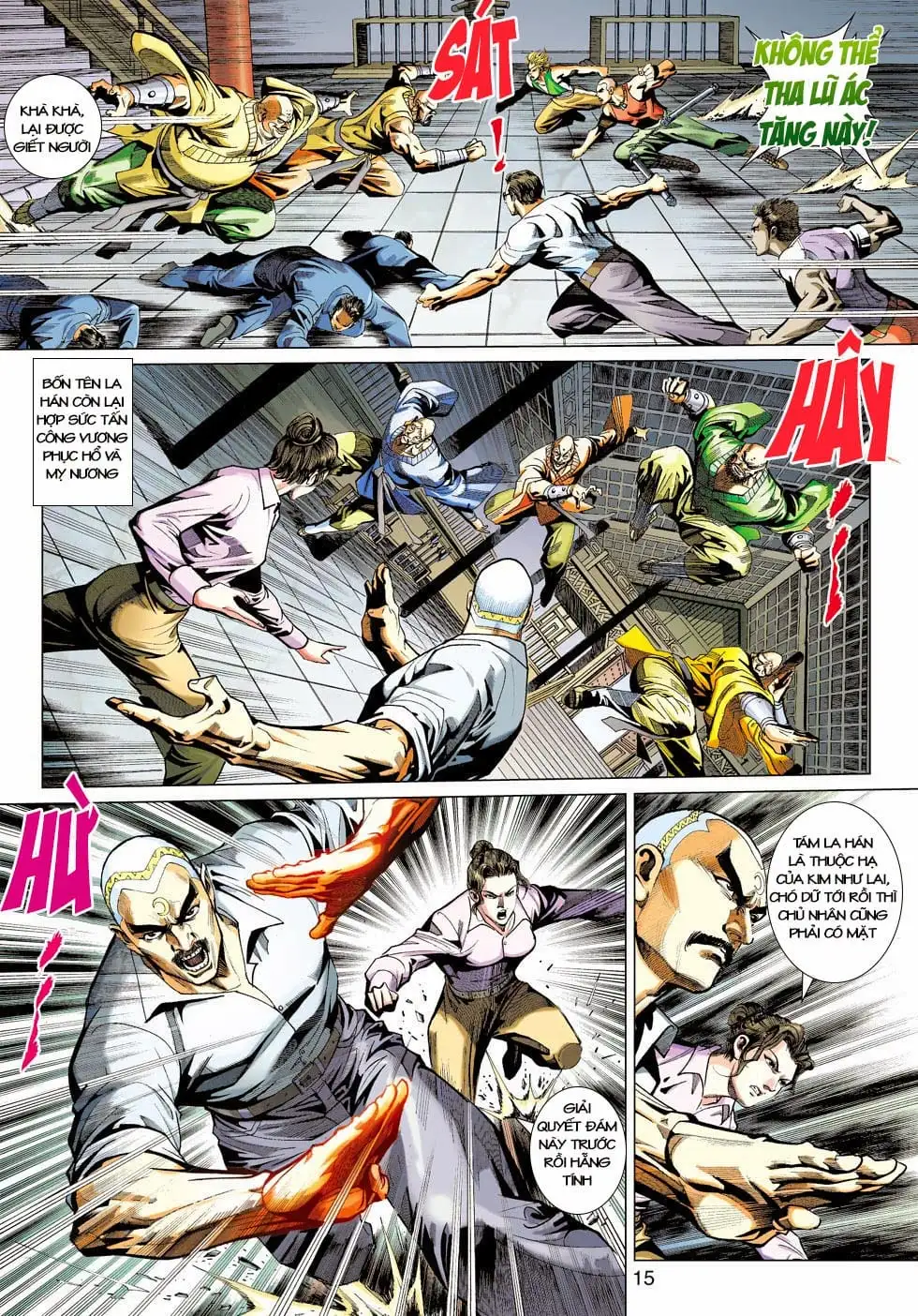 Truyện Tranh Tân Tác Long Hổ Môn trang 4