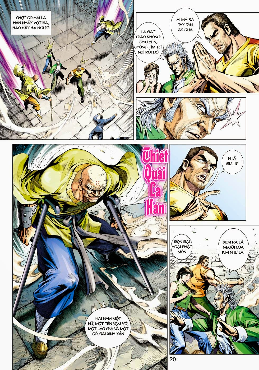 Truyện Tranh Tân Tác Long Hổ Môn trang 4