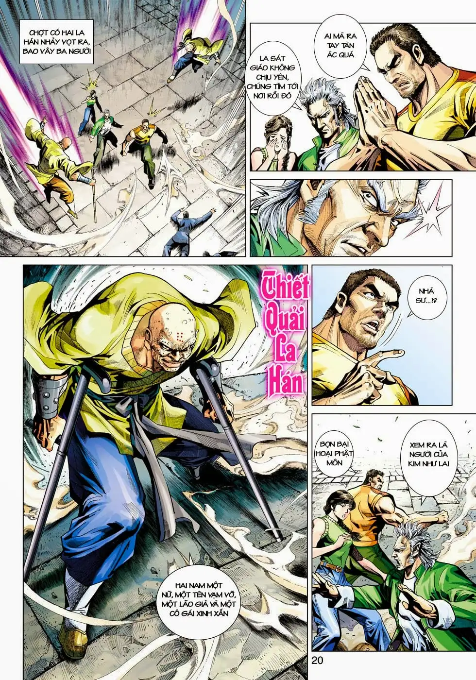 Truyện Tranh Tân Tác Long Hổ Môn trang 4