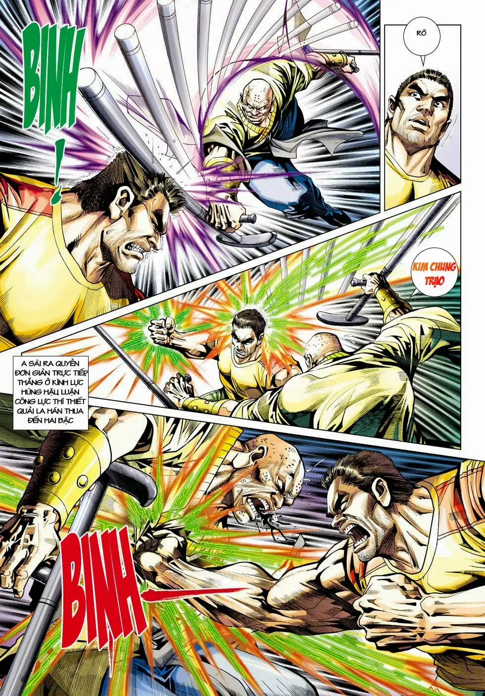 Truyện Tranh Tân Tác Long Hổ Môn trang 4