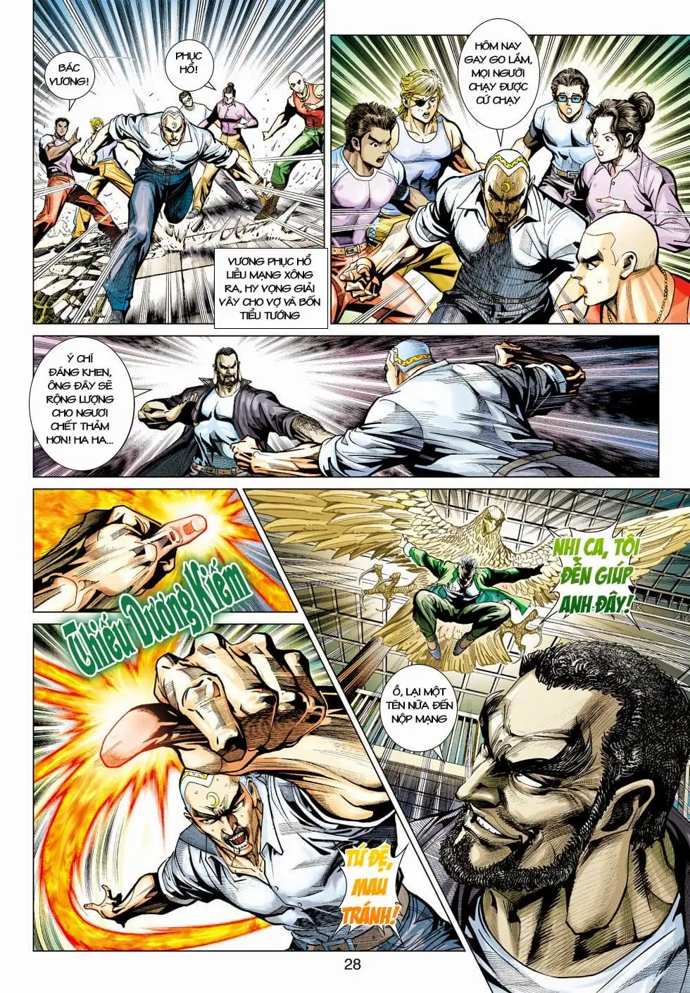 Truyện Tranh Tân Tác Long Hổ Môn trang 4