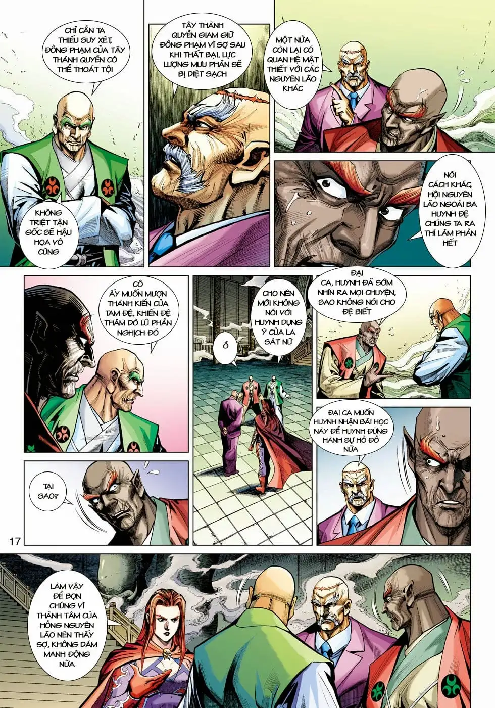 Truyện Tranh Tân Tác Long Hổ Môn trang 4