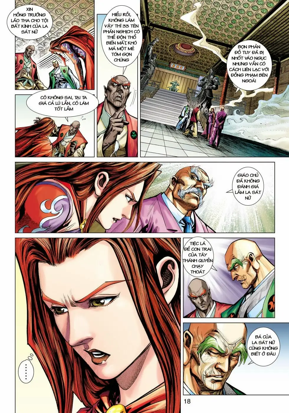 Truyện Tranh Tân Tác Long Hổ Môn trang 4