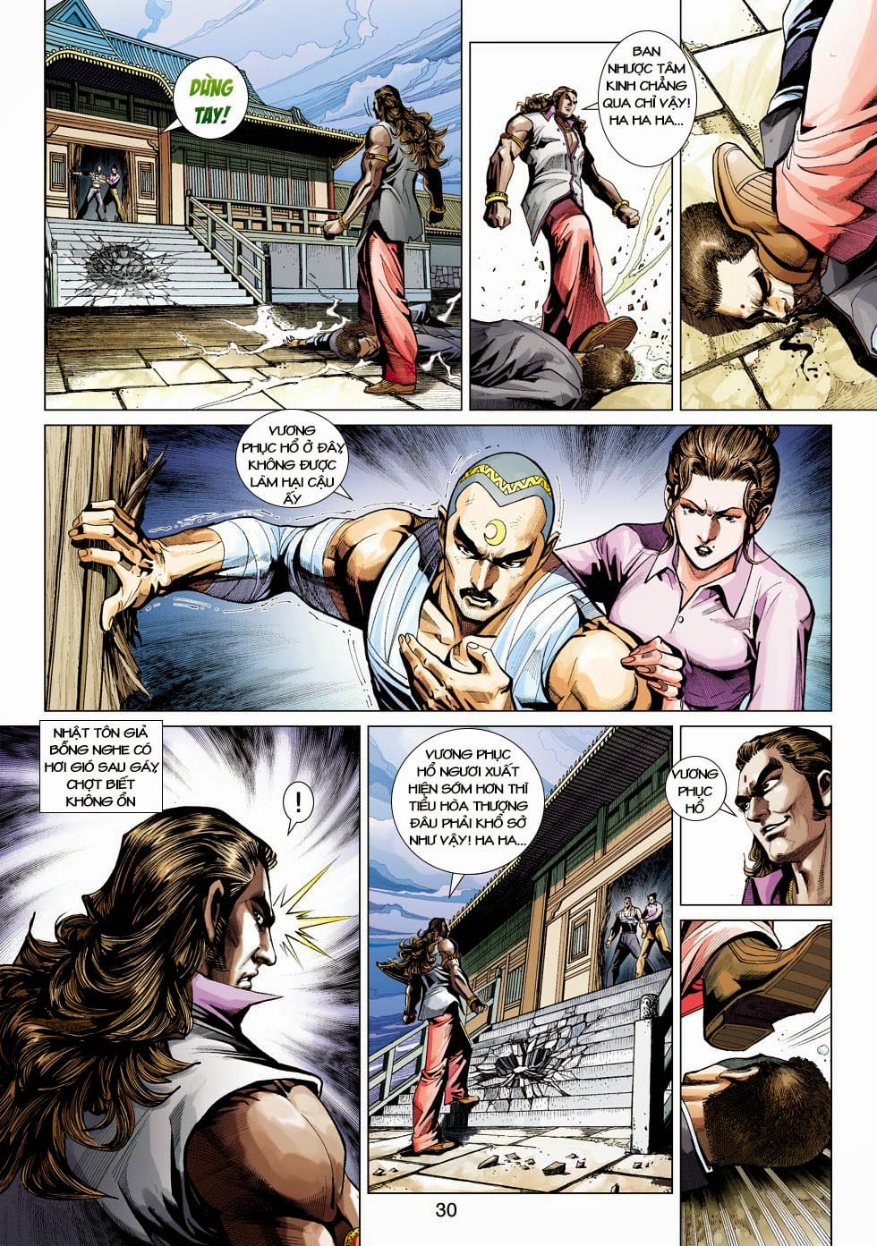 Truyện Tranh Tân Tác Long Hổ Môn trang 4