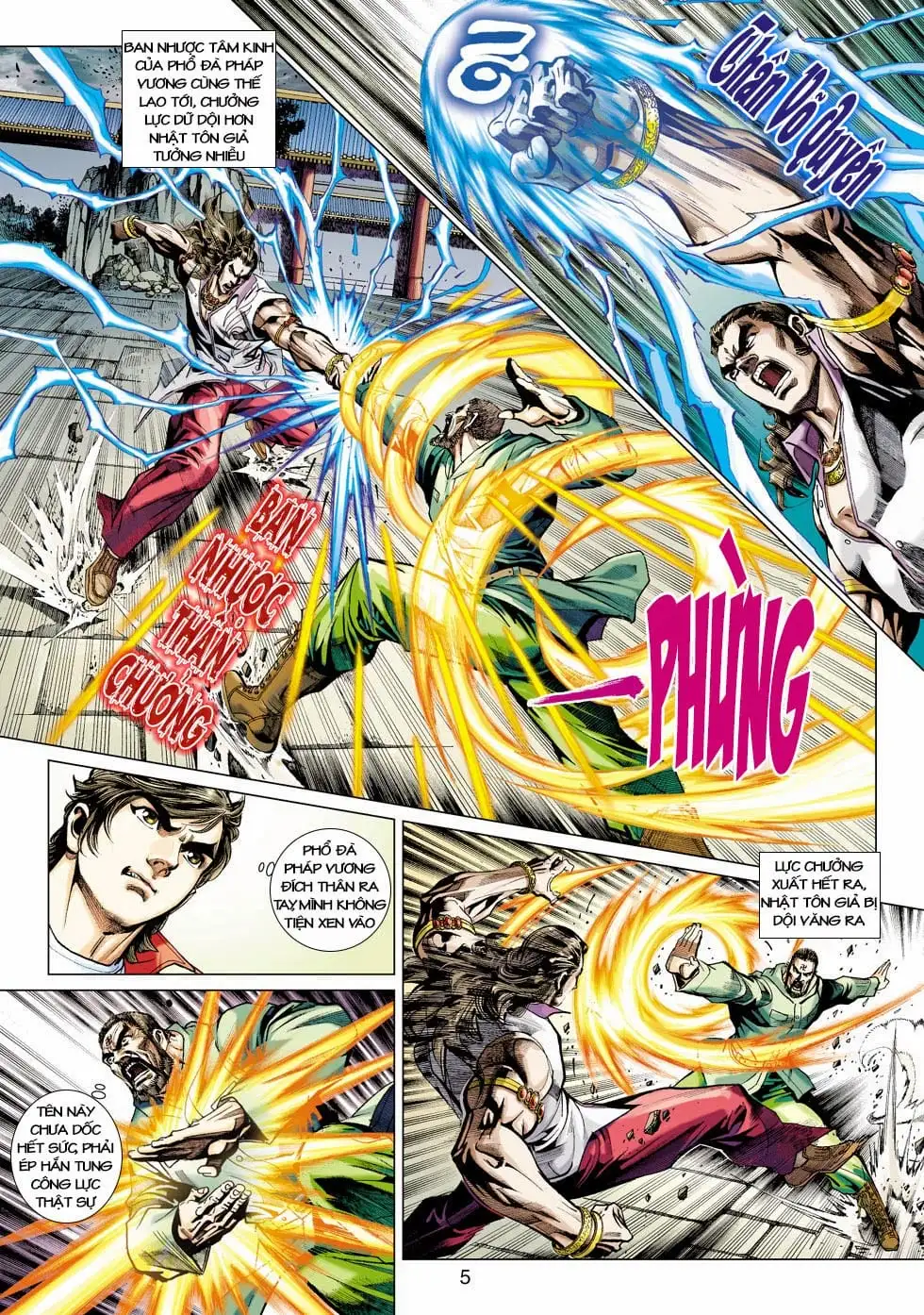 Truyện Tranh Tân Tác Long Hổ Môn trang 4