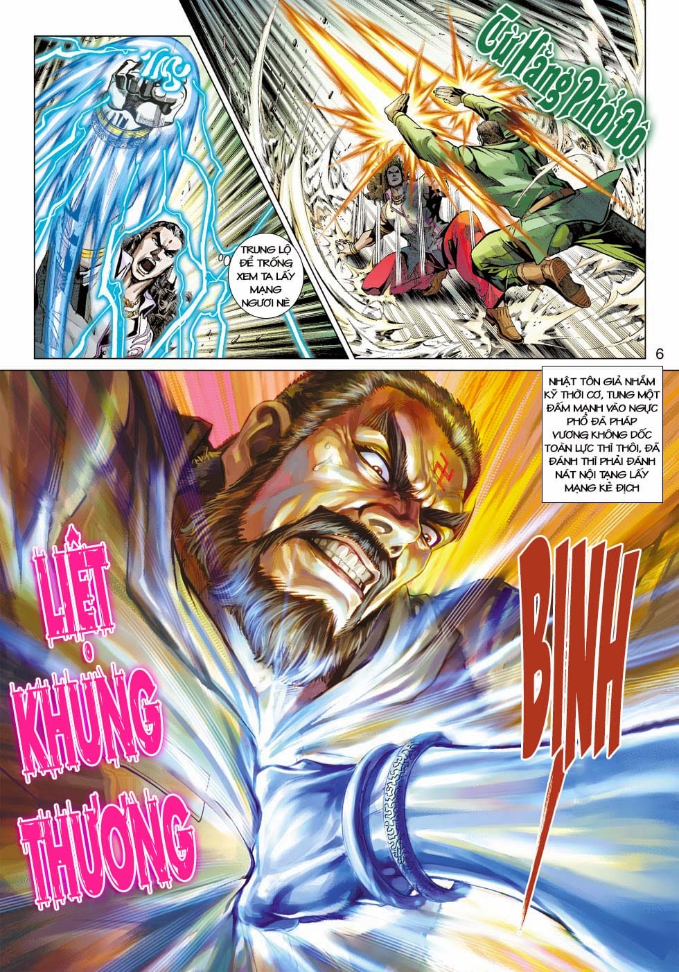 Truyện Tranh Tân Tác Long Hổ Môn trang 4