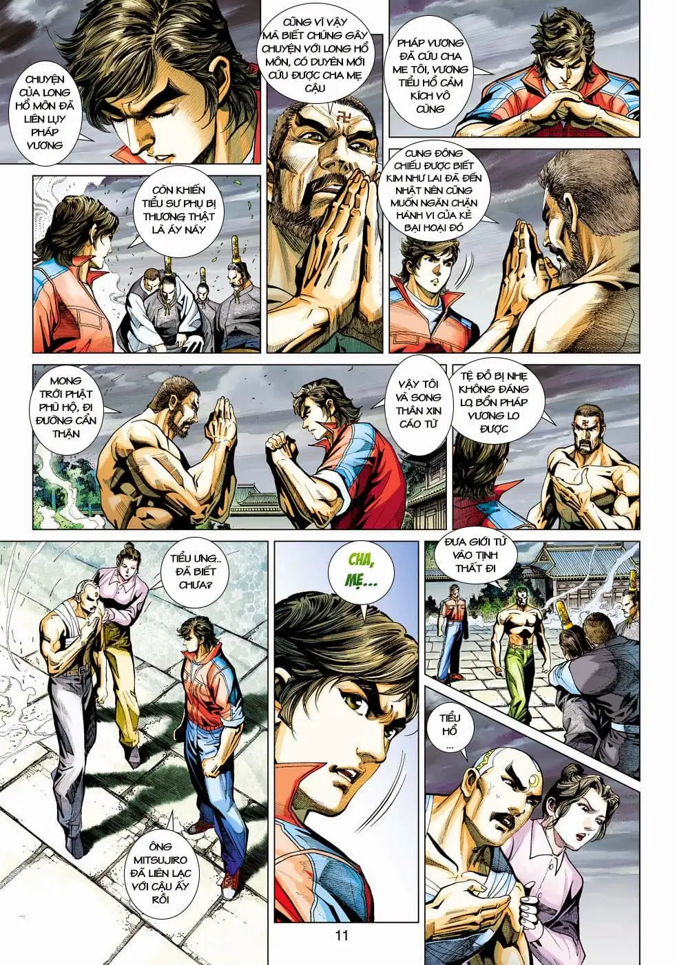 Truyện Tranh Tân Tác Long Hổ Môn trang 4
