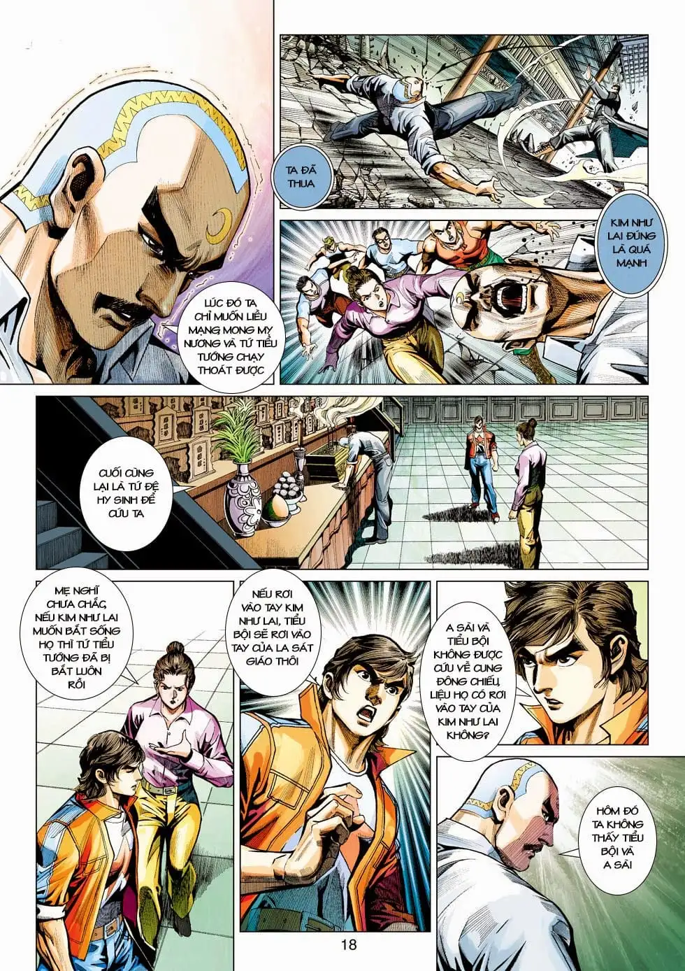 Truyện Tranh Tân Tác Long Hổ Môn trang 4