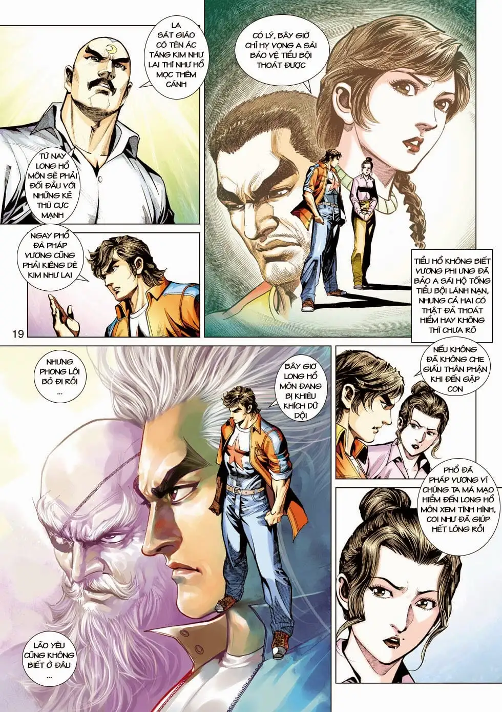 Truyện Tranh Tân Tác Long Hổ Môn trang 4