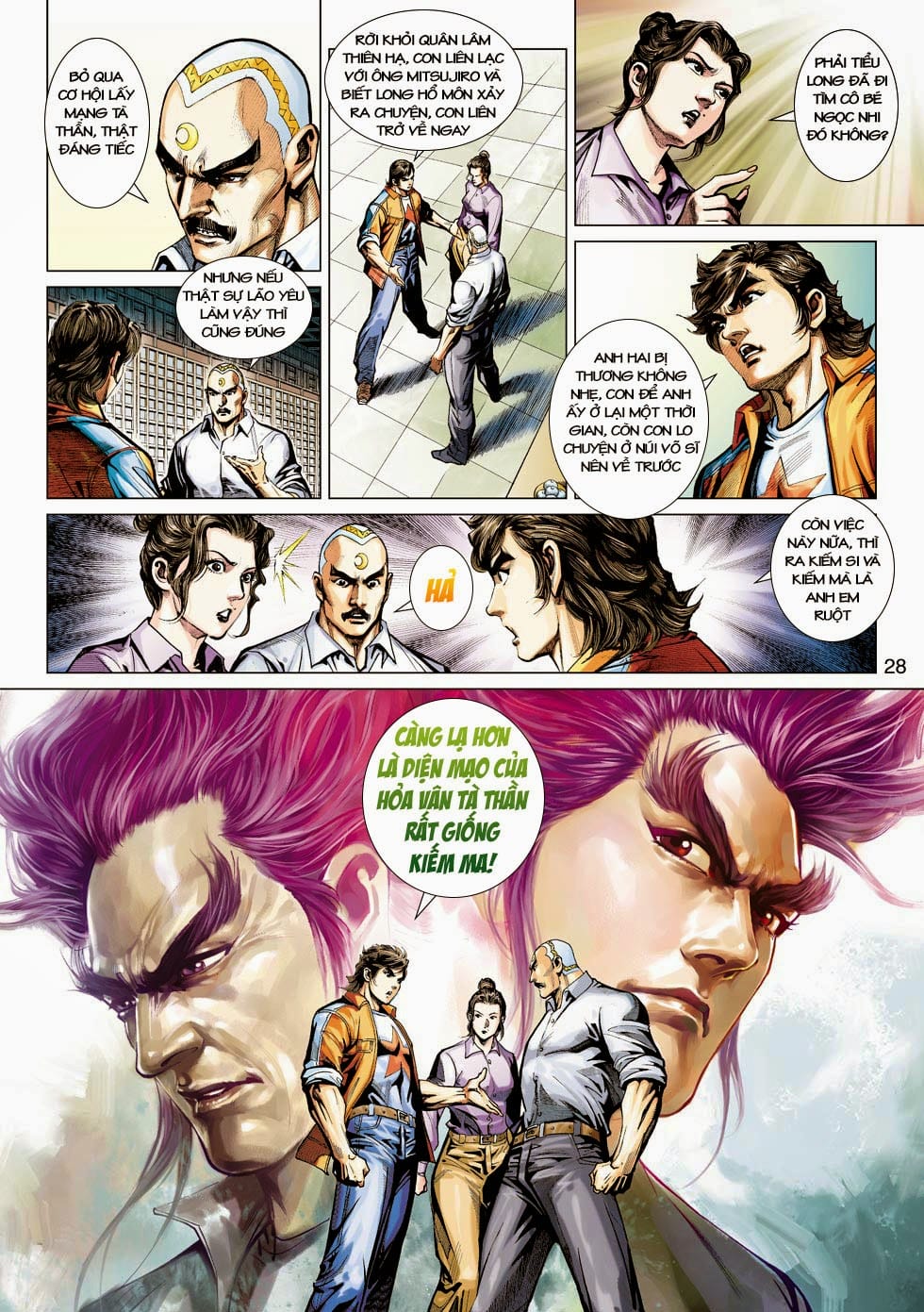 Truyện Tranh Tân Tác Long Hổ Môn trang 4