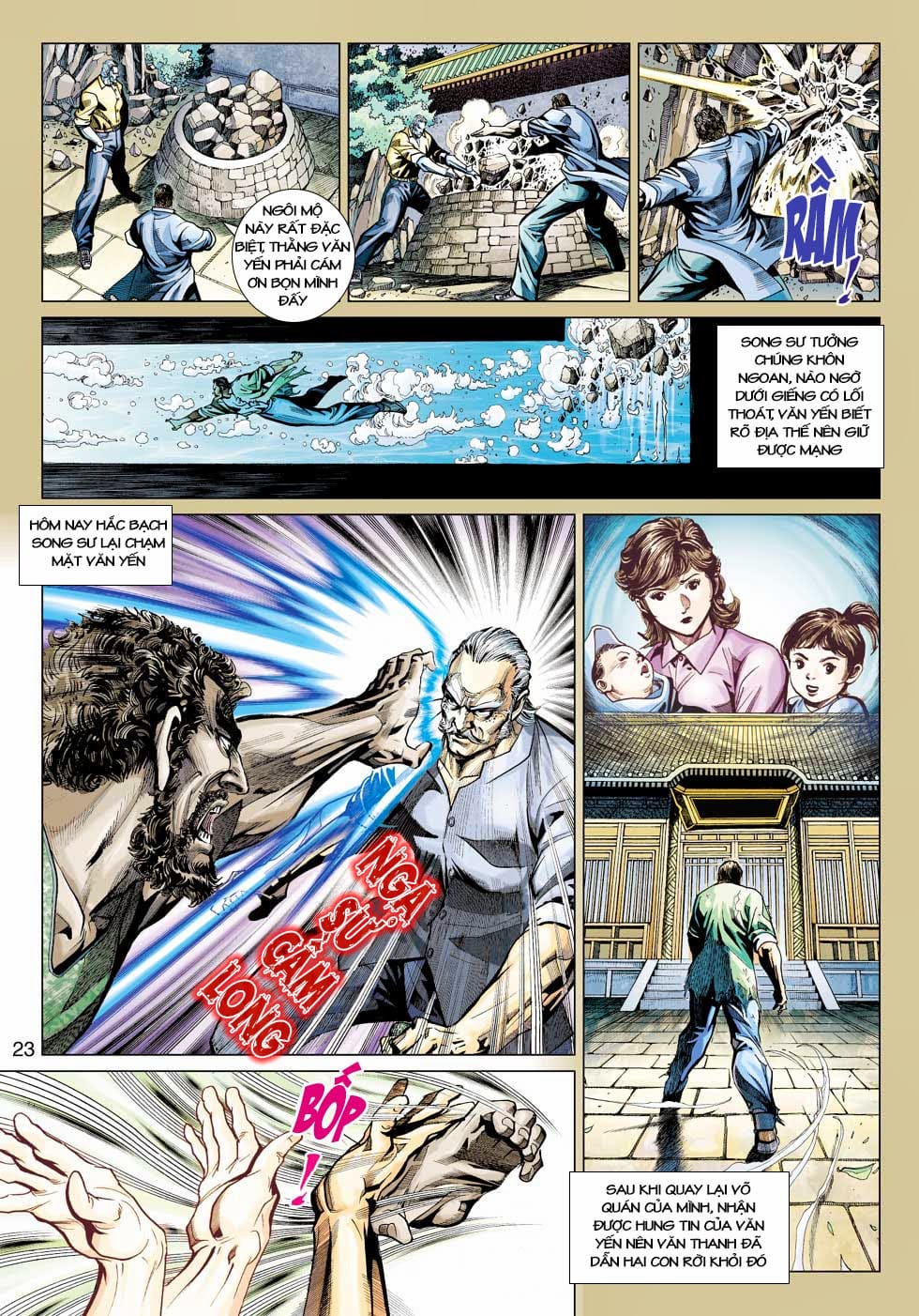 Truyện Tranh Tân Tác Long Hổ Môn trang 4