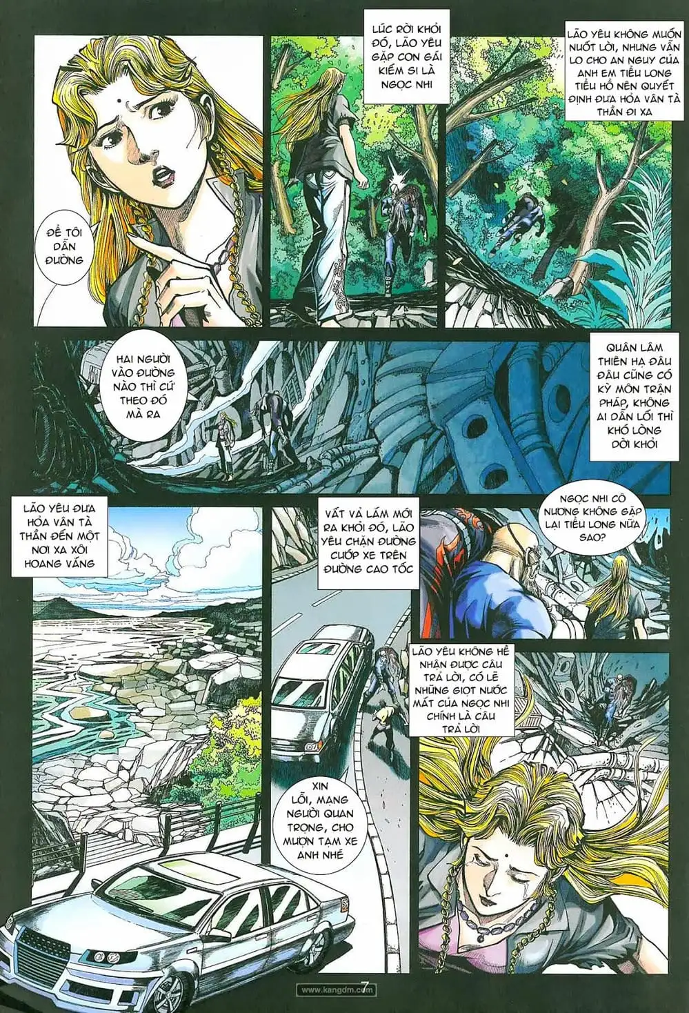 Truyện Tranh Tân Tác Long Hổ Môn trang 4