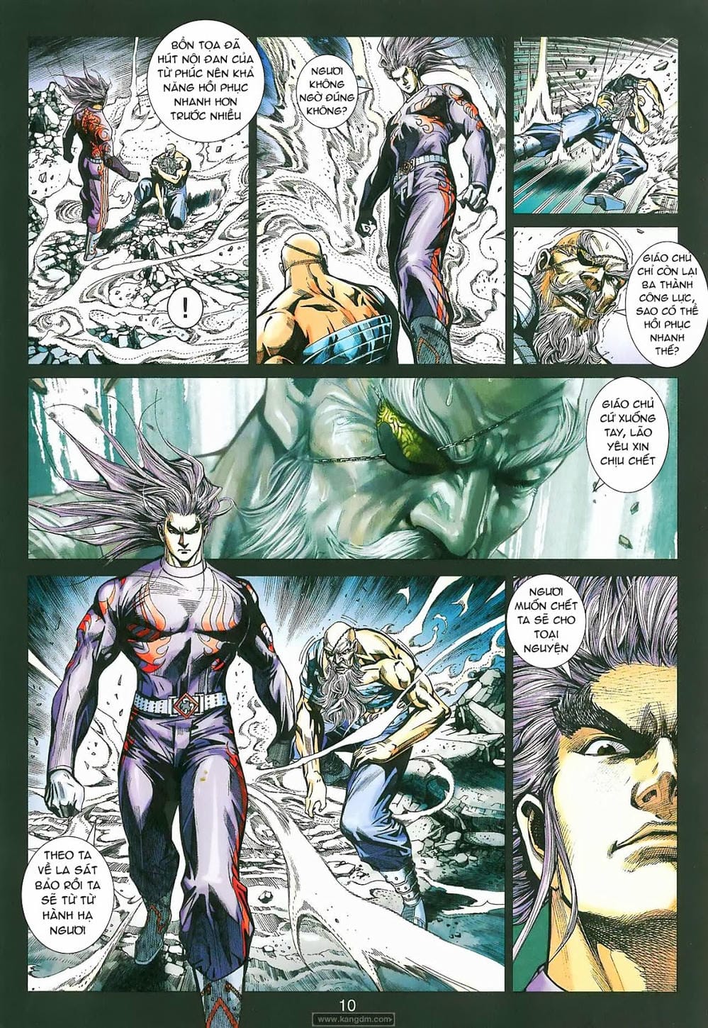 Truyện Tranh Tân Tác Long Hổ Môn trang 4