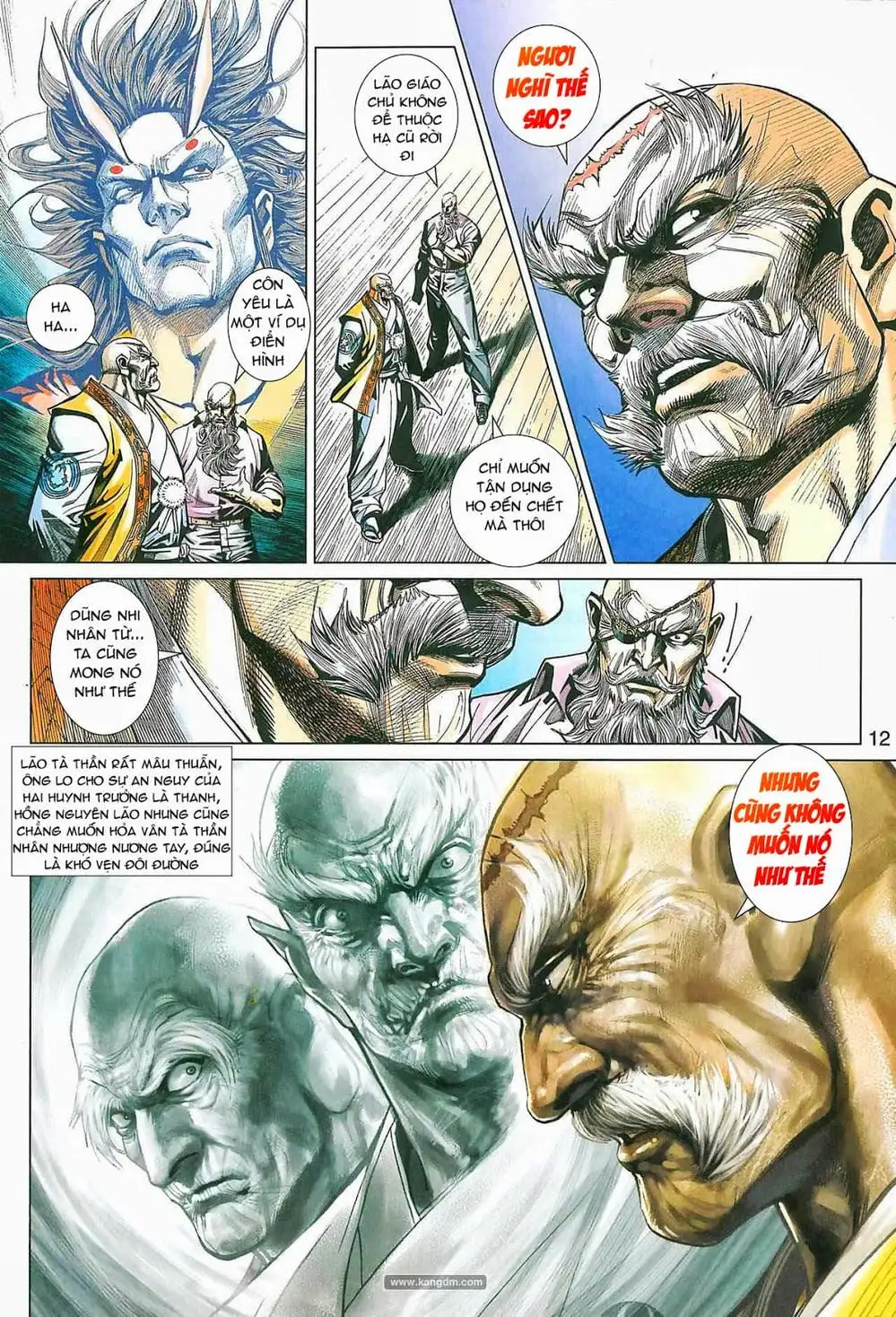 Truyện Tranh Tân Tác Long Hổ Môn trang 4