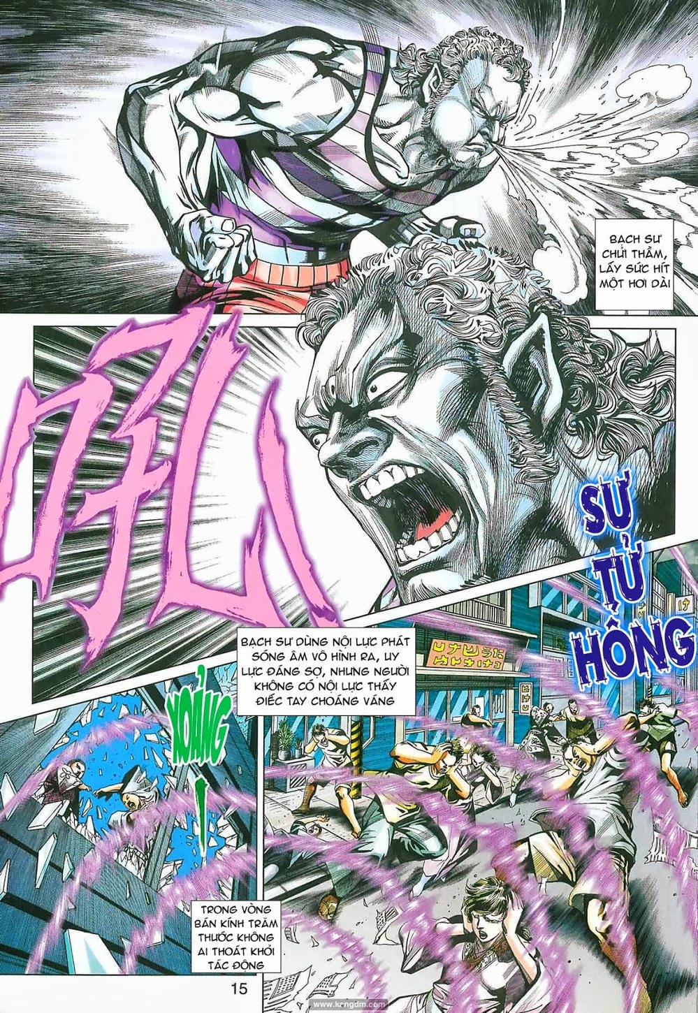 Truyện Tranh Tân Tác Long Hổ Môn trang 4