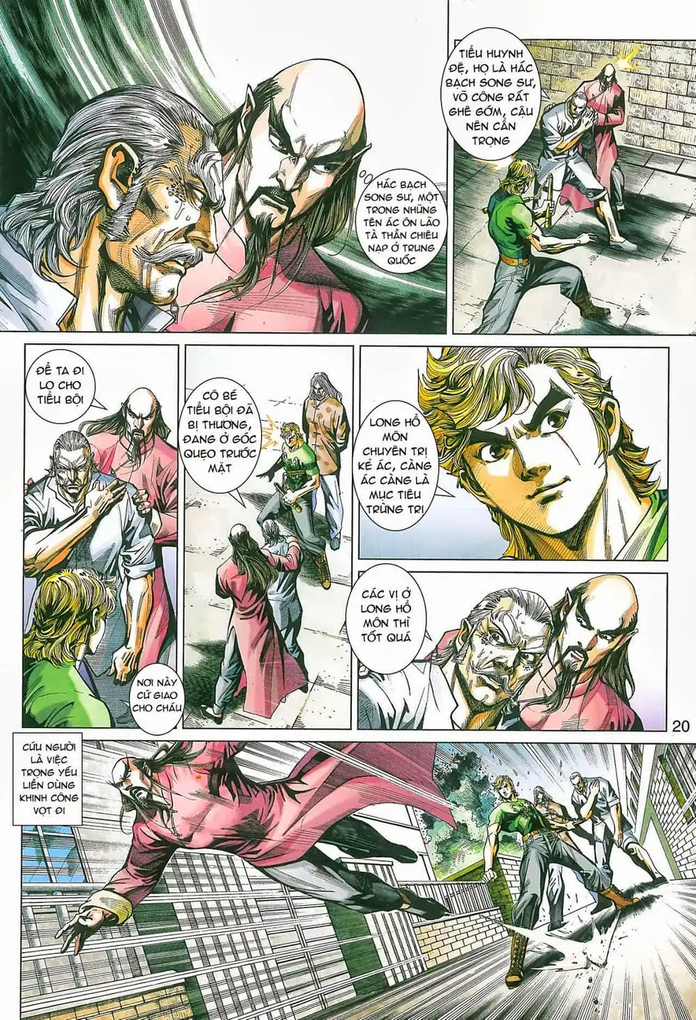 Truyện Tranh Tân Tác Long Hổ Môn trang 4