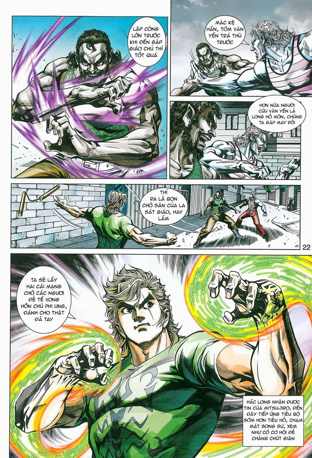 Truyện Tranh Tân Tác Long Hổ Môn trang 4