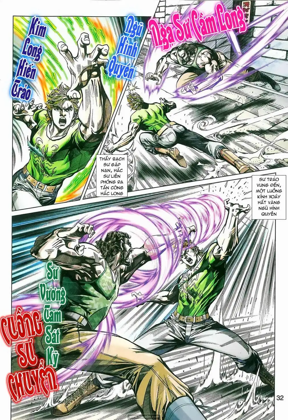 Truyện Tranh Tân Tác Long Hổ Môn trang 4