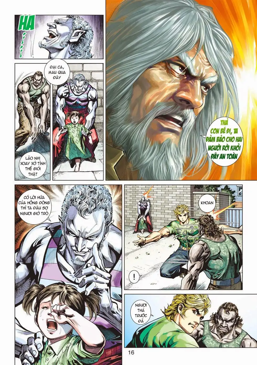 Truyện Tranh Tân Tác Long Hổ Môn trang 4