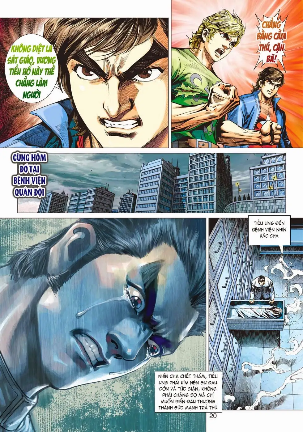 Truyện Tranh Tân Tác Long Hổ Môn trang 4