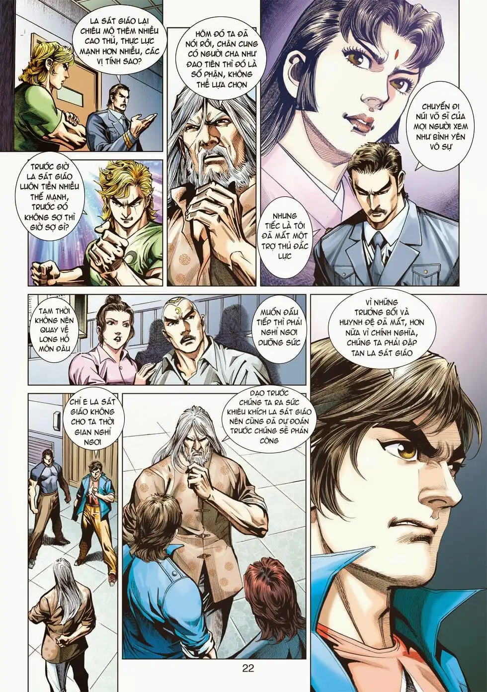 Truyện Tranh Tân Tác Long Hổ Môn trang 4