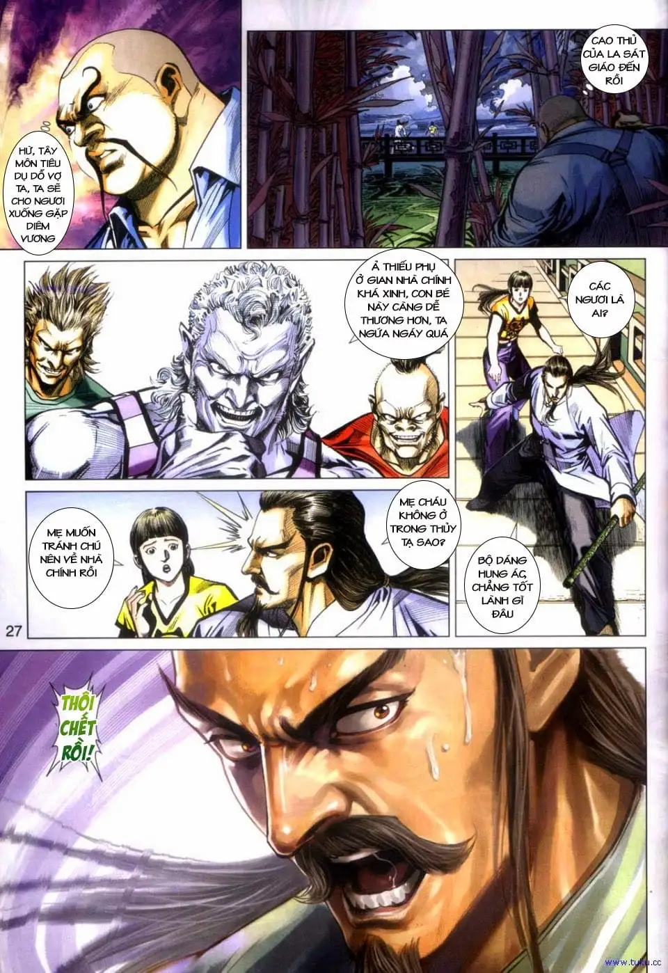 Truyện Tranh Tân Tác Long Hổ Môn trang 4