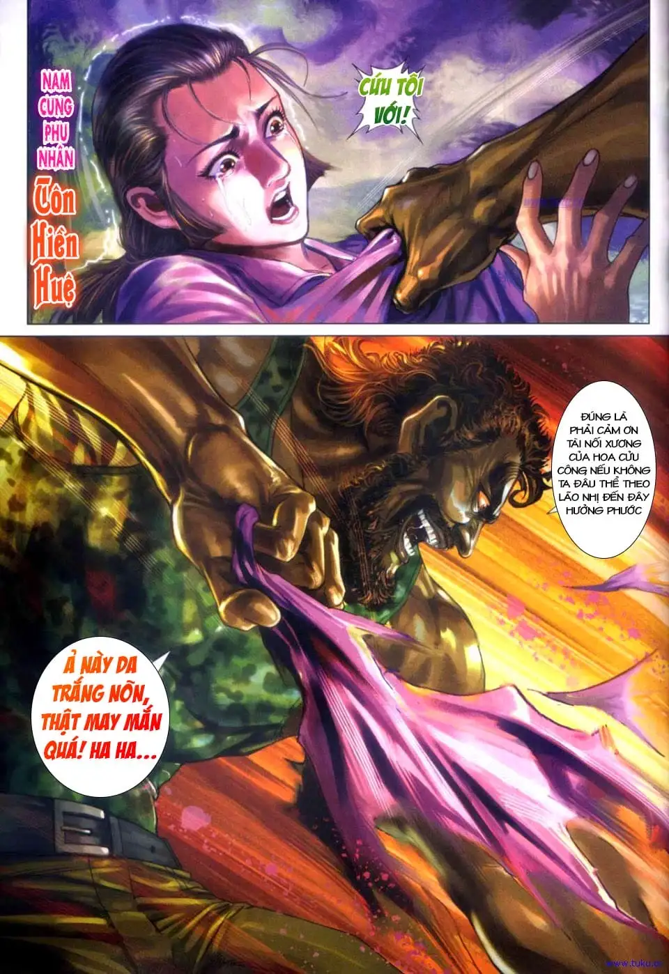 Truyện Tranh Tân Tác Long Hổ Môn trang 4