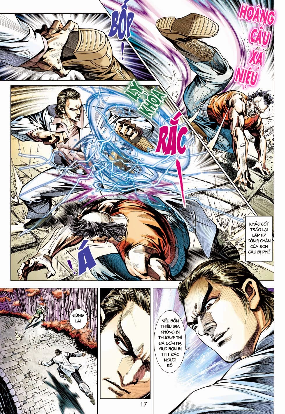 Truyện Tranh Tân Tác Long Hổ Môn trang 4